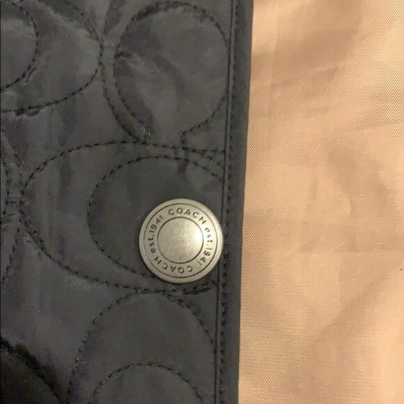 - Signature COACH “C” est.1941 plaid chore  jacket… - Picture 3 of 8